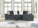 Midnight-Madness 2-Piece Sectional Sofa Chaise