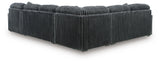 Midnight-Madness 4-Piece Sectional with Chaise