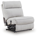 Social Pointe 5-Piece Reclining Sectional with Storage Consoles