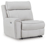 Social Pointe 5-Piece Reclining Sectional with Storage Consoles