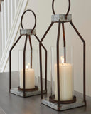 Diedrick Indoor/Outdoor Lantern (Set of 2)