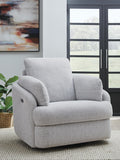 Alainmont Next-Gen Nuvella Swivel Power Recliner
