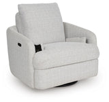 Alainmont Next-Gen Nuvella Swivel Power Recliner