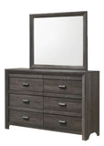 Adelaide Brown Bedroom Mirror (Mirror Only) - Crown Mark | Olivia Furniture