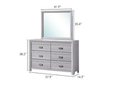 Adelaide Driftwood Upholstered Panel Bedroom Set