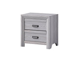 Adelaide Driftwood Upholstered Panel Bedroom Set