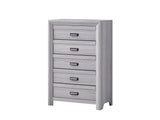 Adelaide Driftwood Upholstered Panel Bedroom Set