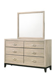 Akerson Driftwood Bedroom Mirror (Mirror Only) - Crown Mark | Olivia Furniture