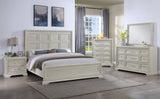 Alexandria Antique White Dresser Mirror (Mirror Only) - Crown Mark | Olivia Furniture