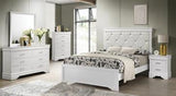 Amalia White Bedroom Mirror (Mirror Only) - Crown Mark | Olivia Furniture