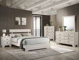 Atticus White Dresser Mirror (Mirror Only) - Crown Mark | Olivia Furniture