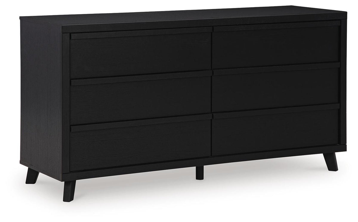 Danziar Queen Panel Bed, 2 Dressers and Nightstand