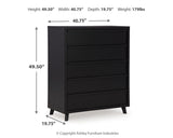 Danziar Queen Panel Bed, Chest and Nightstand