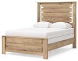 Brozmont Full Panel Bed, Dresser and Mirror