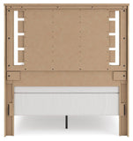 Brozmont Full Panel Bed, Dresser and Mirror