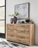 Hyanna Queen Panel Storage Bed with Dresser and Nightstand