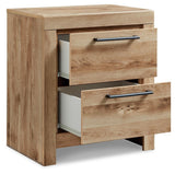 Hyanna King Panel Storage Bed with Dresser and Nightstand