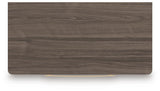 Kendanport King Upholstered Bed, Dresser, Mirror and Chest