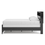 Broachmyn Queen Bookcase Bed, Chest and Nightstand