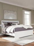 Maeling King Upholstered Panel Bed