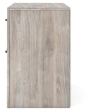 Broachmyn King Panel Bed, Dresser and Nightstand