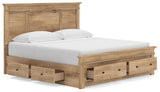 Makidern King Panel Storage Bed