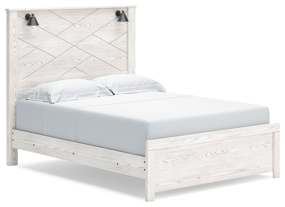 Gerridan Queen Panel Bed, Dresser, Mirror, and Nightstand