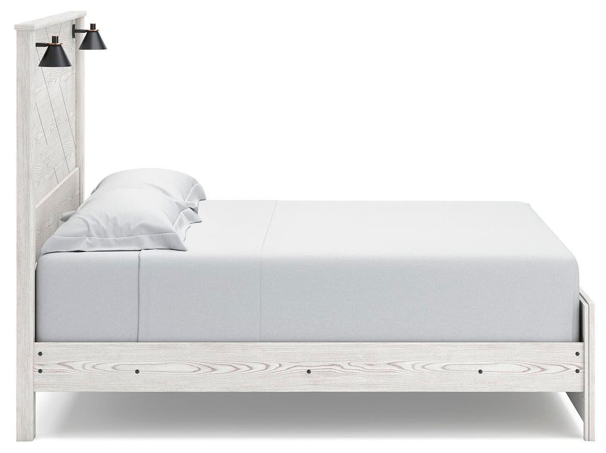 Gerridan King Panel Bed, Dresser, Mirror and 2 Nightstands