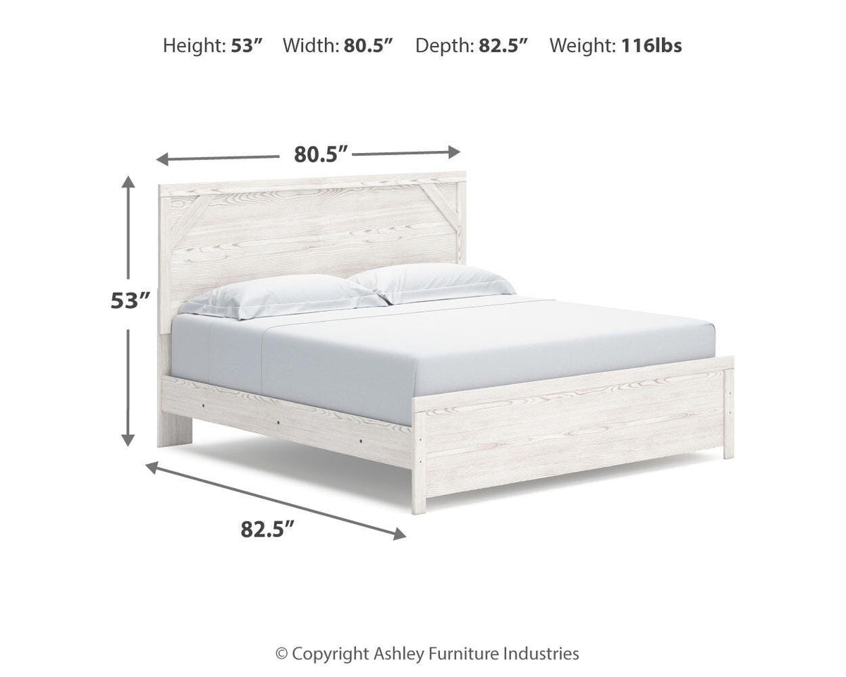 Gerridan King Panel Bed, Dresser, Chest and 2 Nightstands