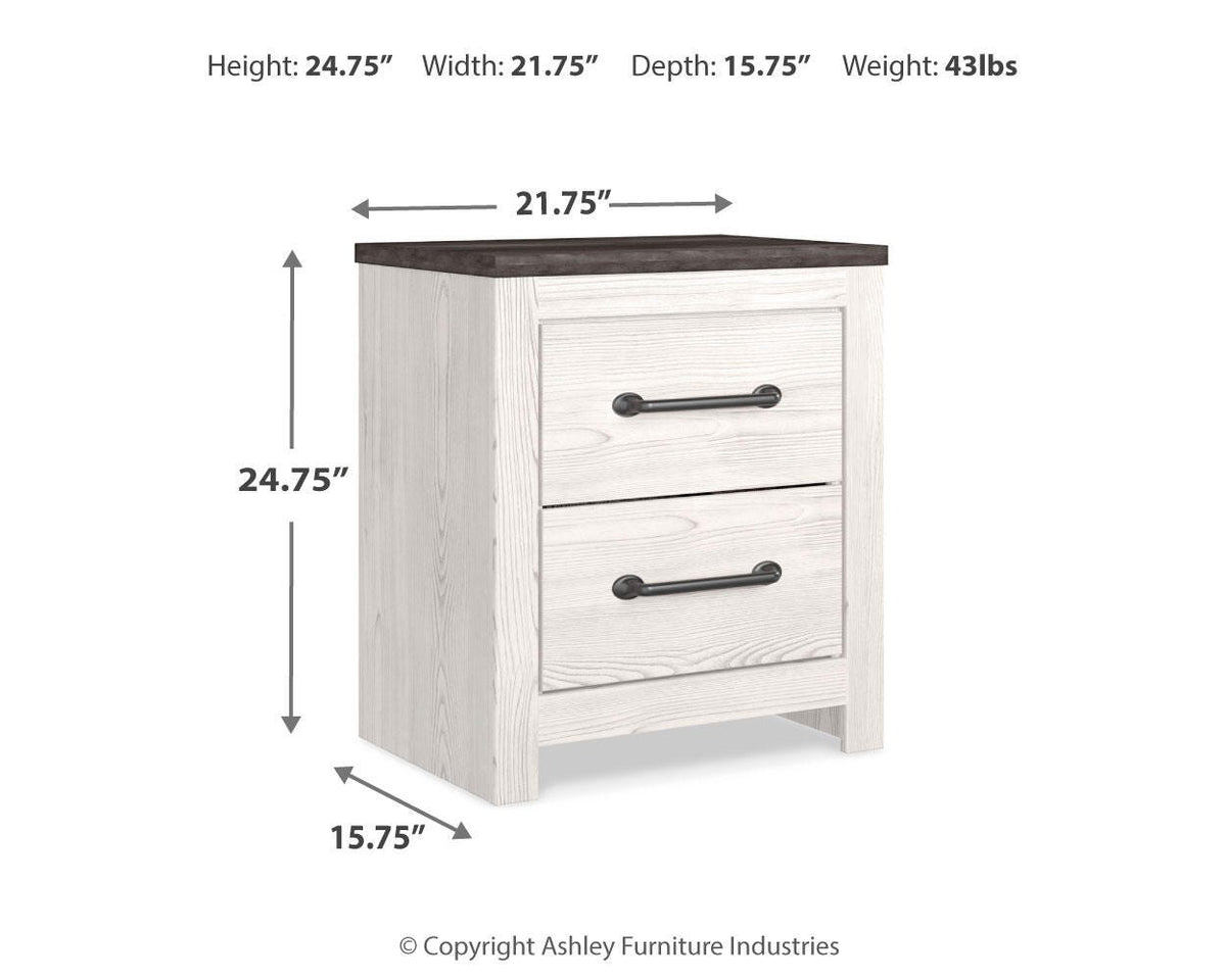 Gerridan King Panel Bed, Dresser, Chest and 2 Nightstands