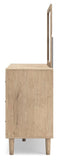 Cielden Queen Panel Headboard, Dresser and Mirror