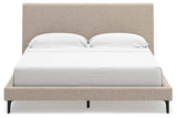Cielden California King Upholstered Bed with Roll Slats
