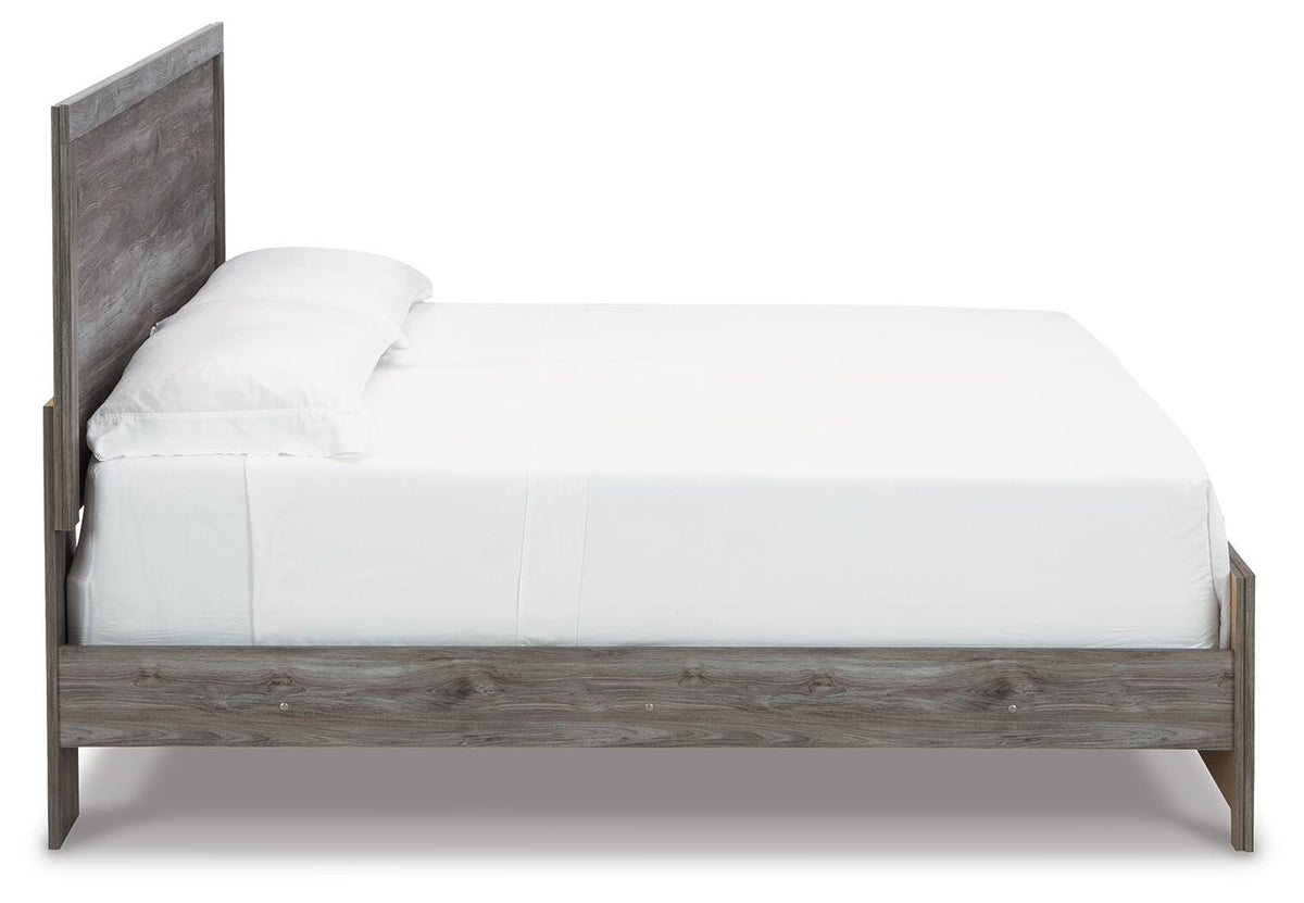Bronyan King Panel Bed, Dresser, Mirror, Chest and 2 Nightstands
