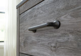 Bronyan King Panel Bed, Dresser and Mirror