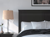 Maribel Queen Panel Bed with Dresser, Mirror and Nightstand