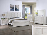 Alexandria Antique White Dresser Mirror (Mirror Only) - Crown Mark | Olivia Furniture