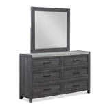 Madsen Gray Panel Bedroom Set