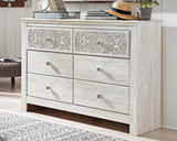 Paxberry Queen Panel Bed, Dresser, 2 Chests and 2 Nightstands
