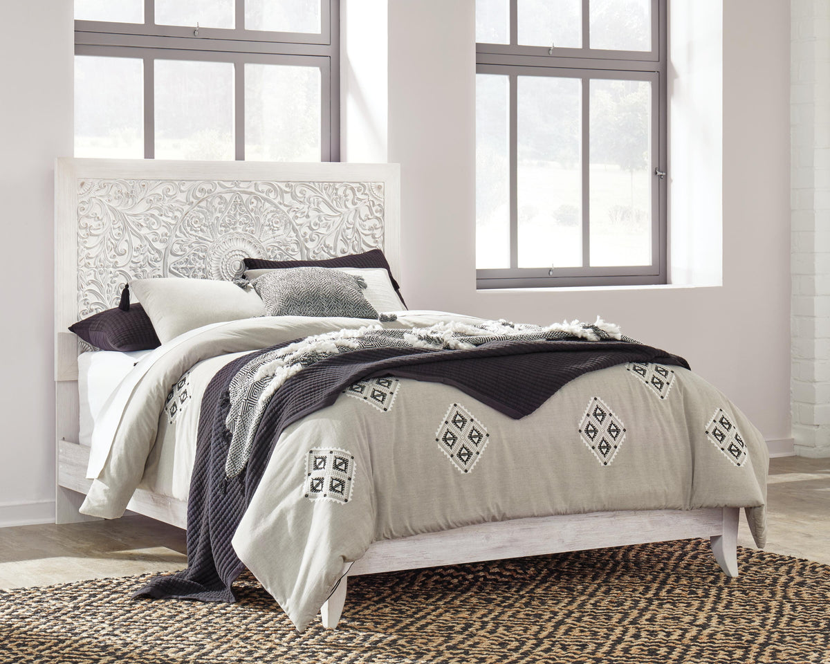 Paxberry Queen Panel Bed, Dresser and Chest