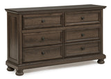 Claribelle Brown Storage Sleigh Bedroom Set