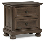 Claribelle Brown Storage Sleigh Bedroom Set