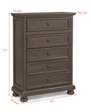 Claribelle Brown Storage Sleigh Bedroom Set