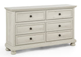 Claribelle White Storage Sleigh Bedroom Set