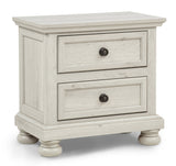 Claribelle White Storage Sleigh Bedroom Set