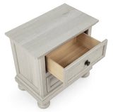 Claribelle White Storage Sleigh Bedroom Set