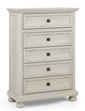 Claribelle White Storage Sleigh Bedroom Set