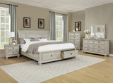 Claribelle White Dresser Top (Mirror Only) - Crown Mark | Olivia Furniture