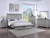 Beckett Rustic Gray Dresser Mirror (Mirror Only) - Crown Mark | Olivia Furniture