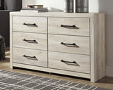 Cambeck King Panel Storage Bed. Dresser and Nightstand
