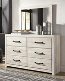 Cambeck King Storage Bed, Dresser, Mirror and 2 Nightstands